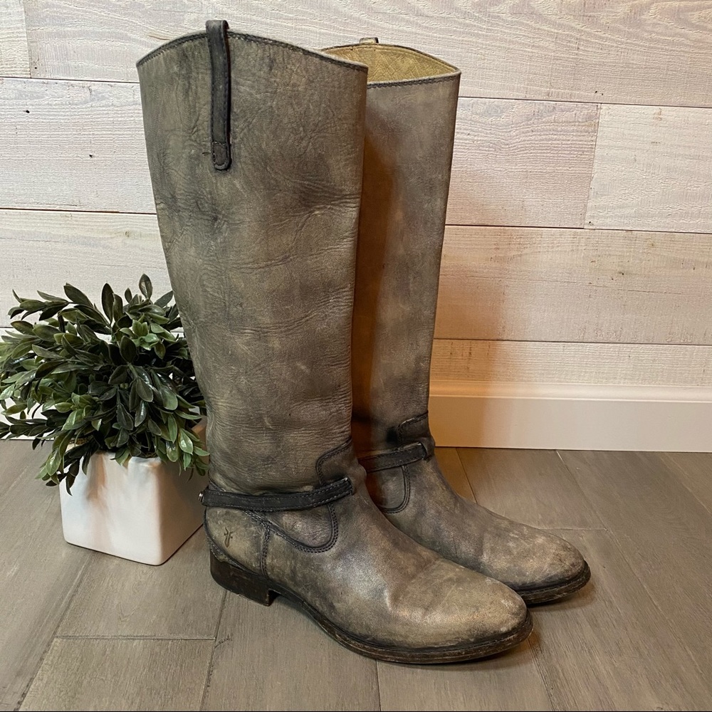 Frye Lindsay Tall Riding Boots 8.5